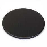 Black Leatherette Coaster, Round